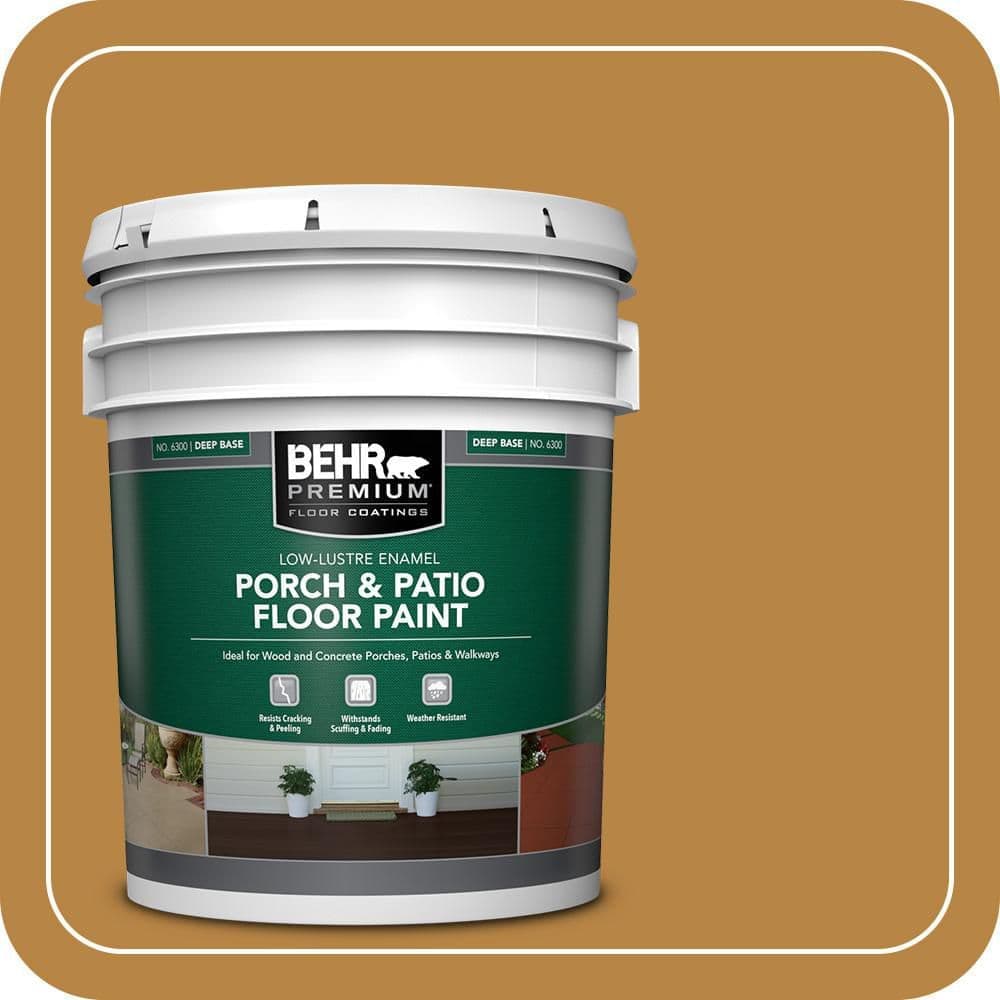 BEHR PREMIUM #M270-7 Low-Lustre Enamel Interior/Exterior Porch and Patio Floor Paint (1)
