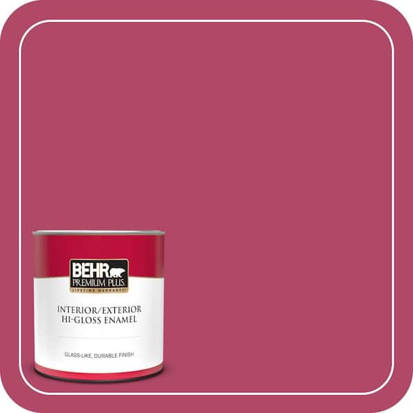 BEHR PREMIUM PLUS #HDC-SM16-04 Bing Cherry Pie Enamel Low Odor & Primer (3)