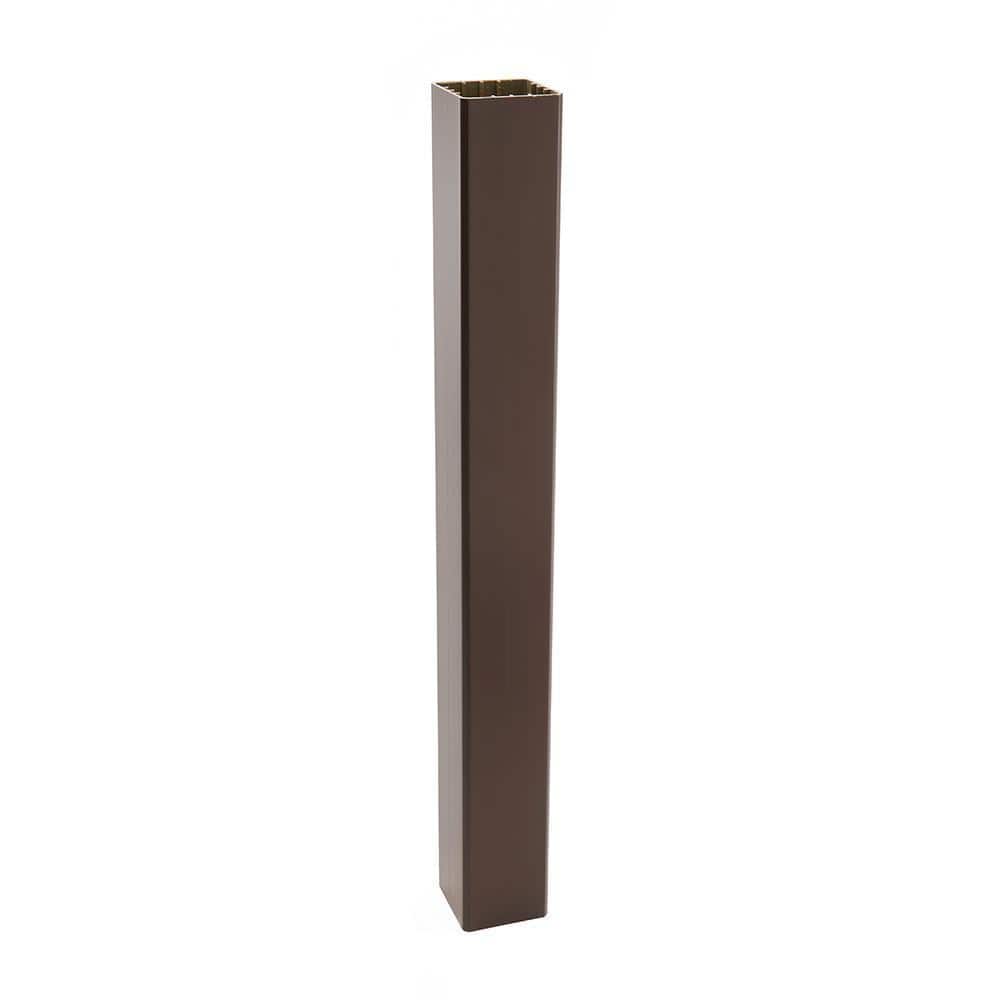 Trex Trascend 4 in. x 4 in. x 39 in. Vintage Lantern Composite Post Sleeve - Brown (2)