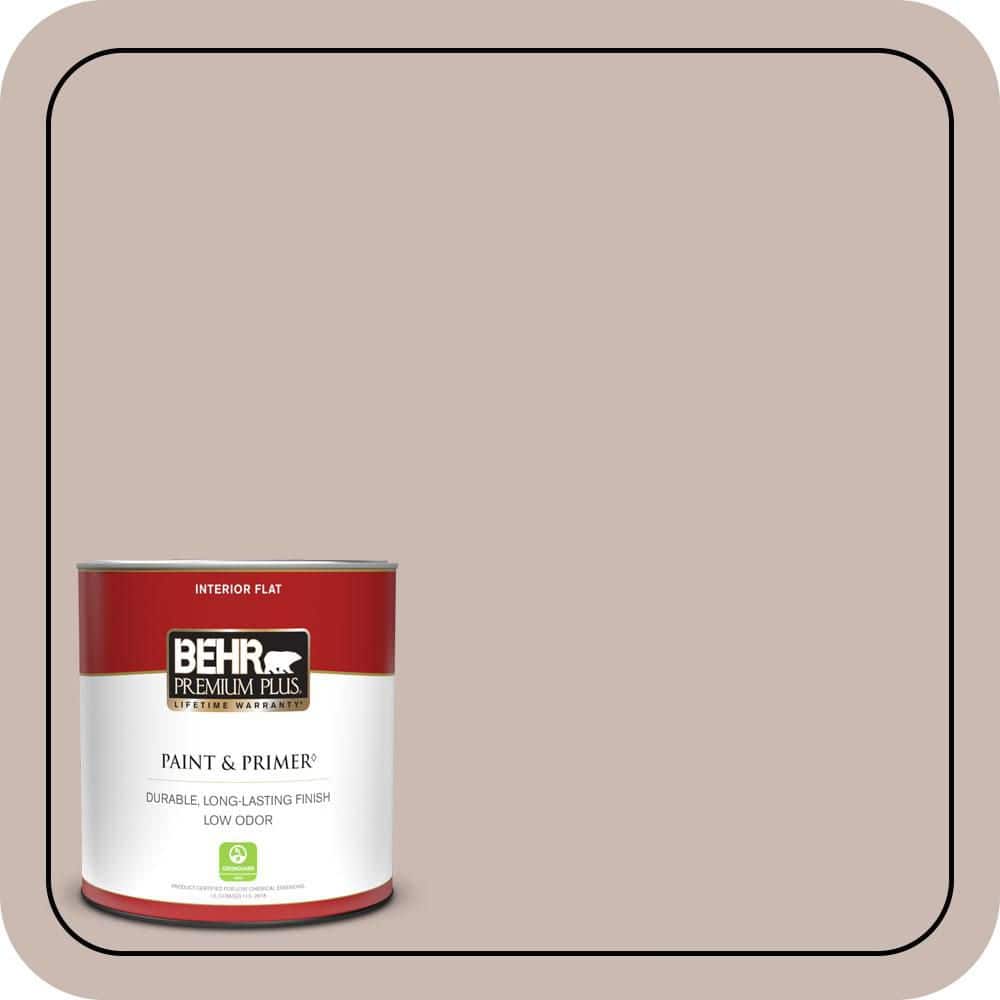 BEHR PREMIUM PLUS #N170-3 Gray Ashlar Enamel Low Odor & Primer (1)