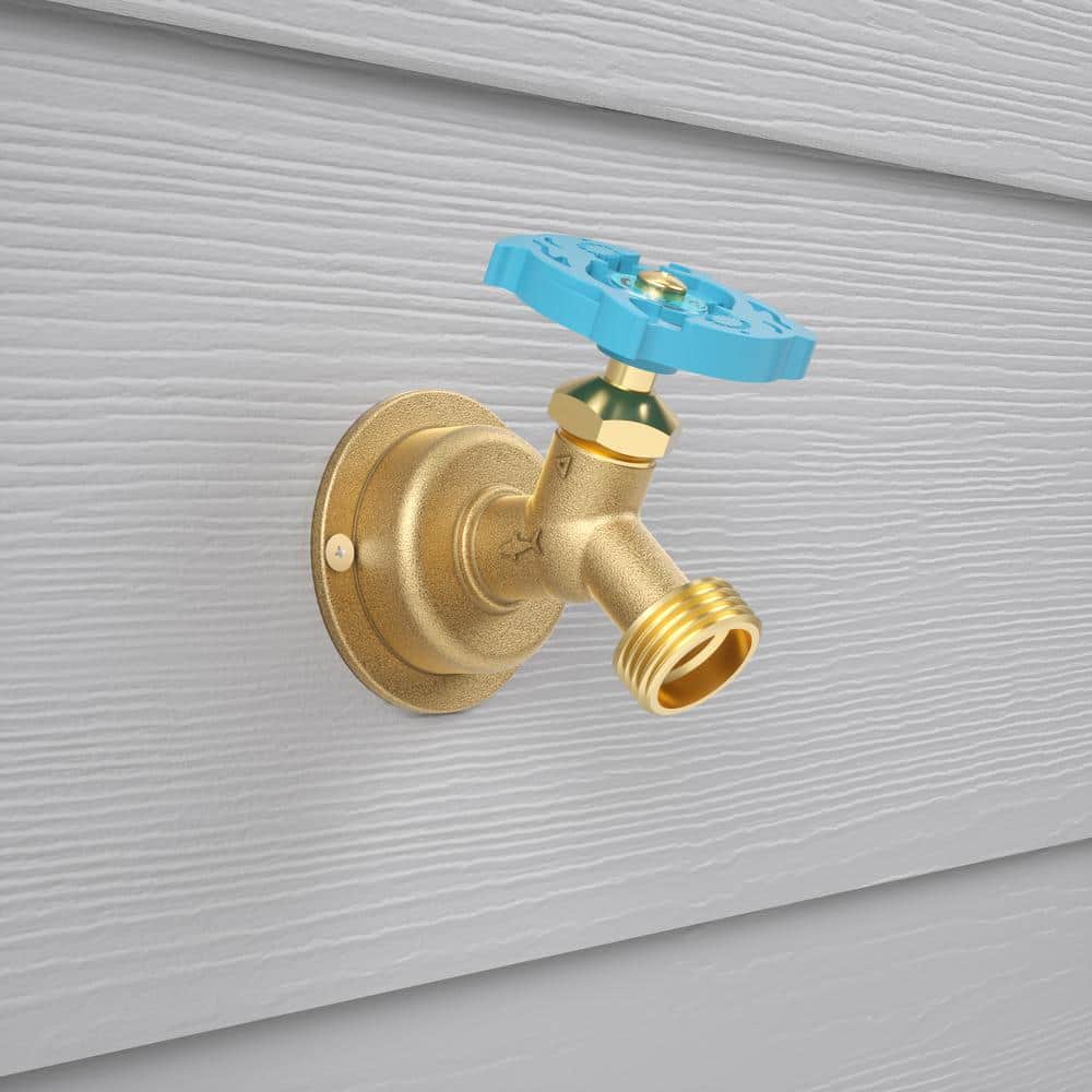 SharkBite . Push-to-Connect MHT Brass Multi-Turn No Kink Hose Bibb (2)