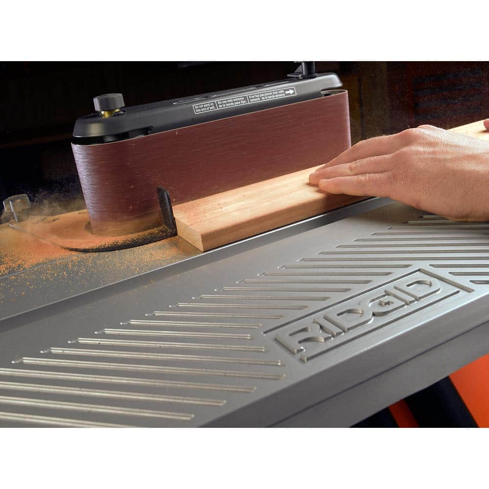 RIDGID 5 Amp Corded Oscillating Edge Belt/Spindle Sander (3)