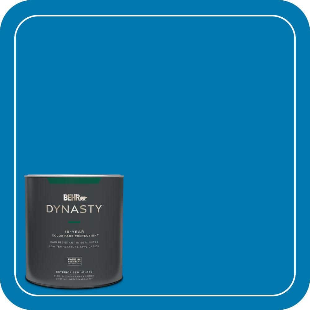 BEHR DYNASTY 1 qt. #S-G-540 Song Bird Semi-Gloss Exterior Stain-Blocking Paint & Primer