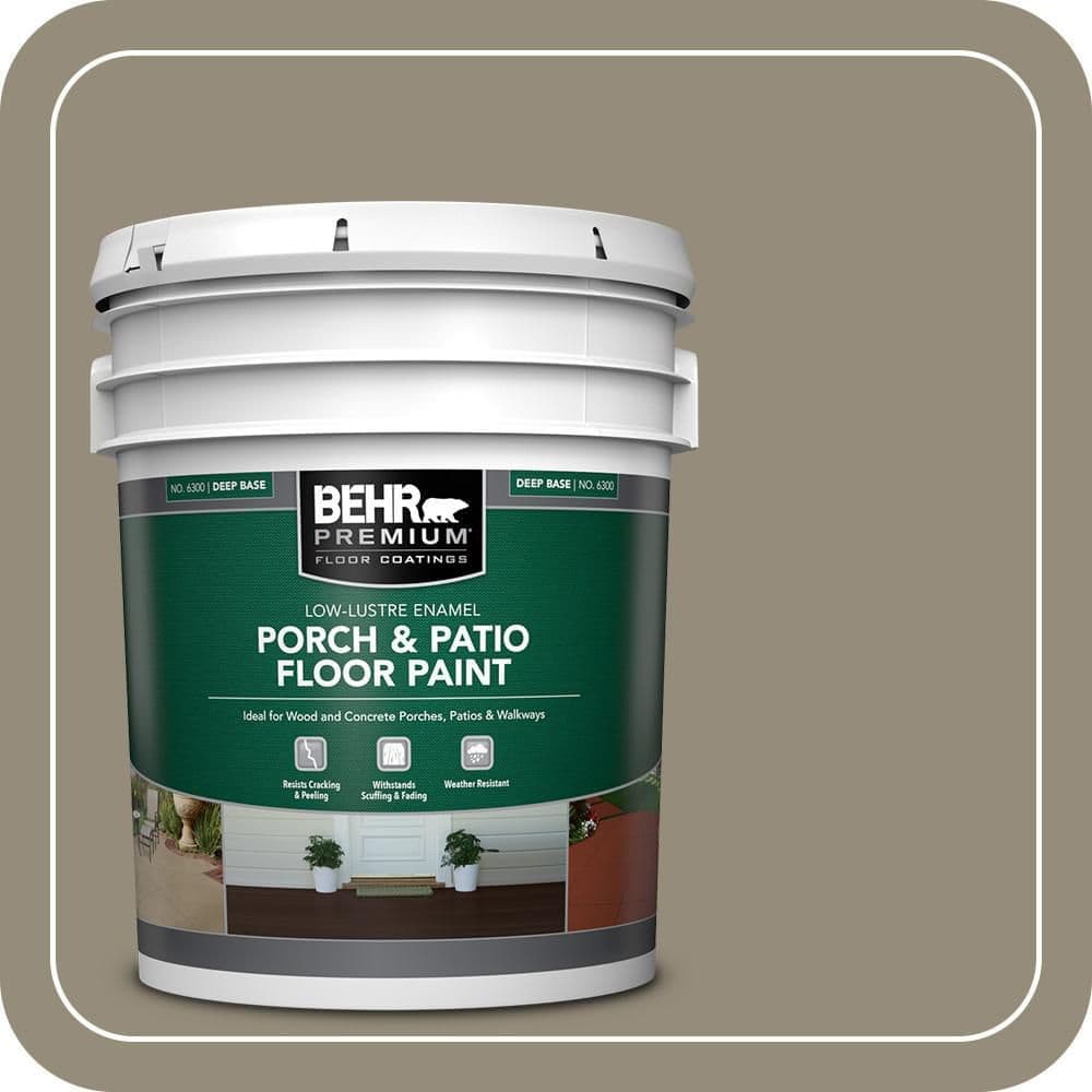 BEHR PREMIUM #770D-5 Low-Lustre Enamel Interior/Exterior Porch and Patio Floor Paint (1)