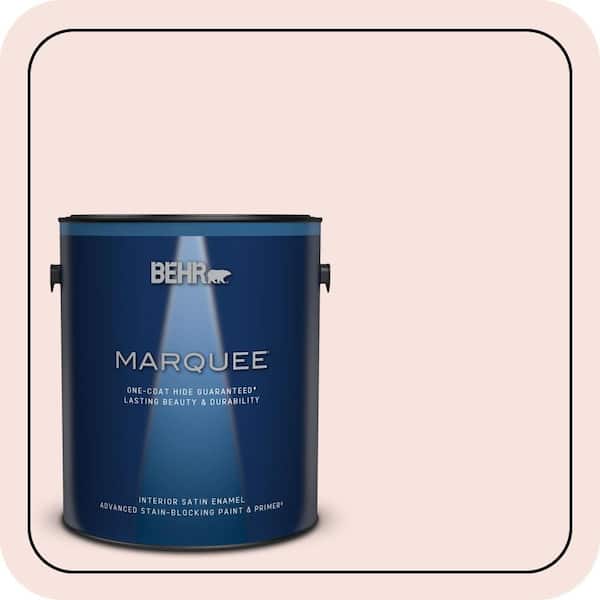 BEHR PREMIUM PLUS #160A-1 Cream Rose Flat Low Odor & Primer (2)