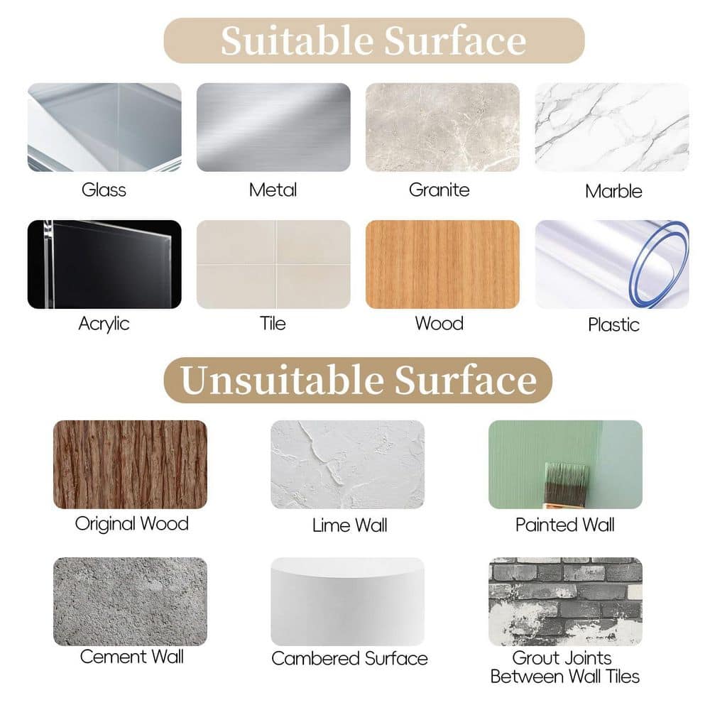 Unbranded White No Drill Self Draining Soap Dish with Suction Cup Bar Soap Holder for Shower Bathroom and Kitchen (2)