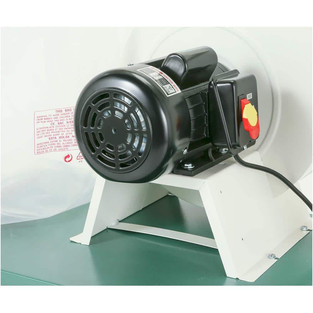 Grizzly Industrial 3 HP Dust Collector w/ Aluminum Impeller (3)