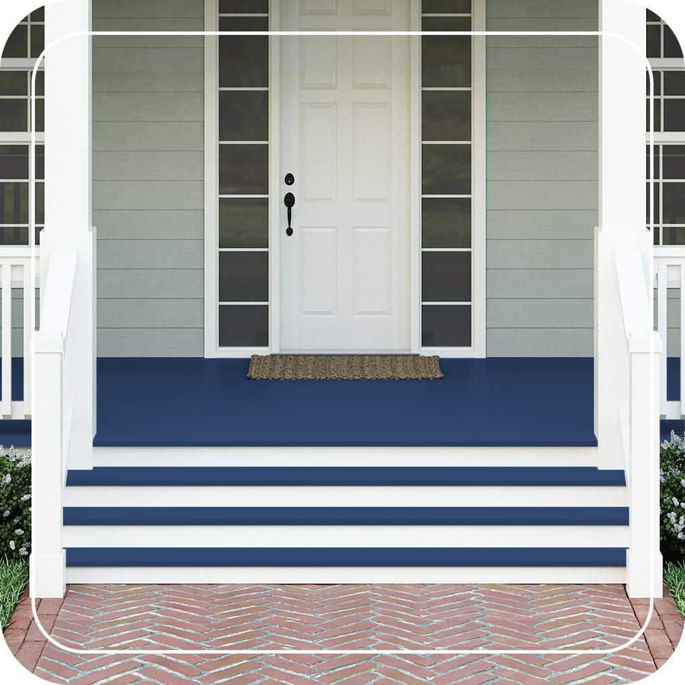 BEHR PREMIUM #S-H-580 Textured Low-Lustre Enamel Interior/Exterior Porch and Patio Anti-Slip Floor Paint (2)
