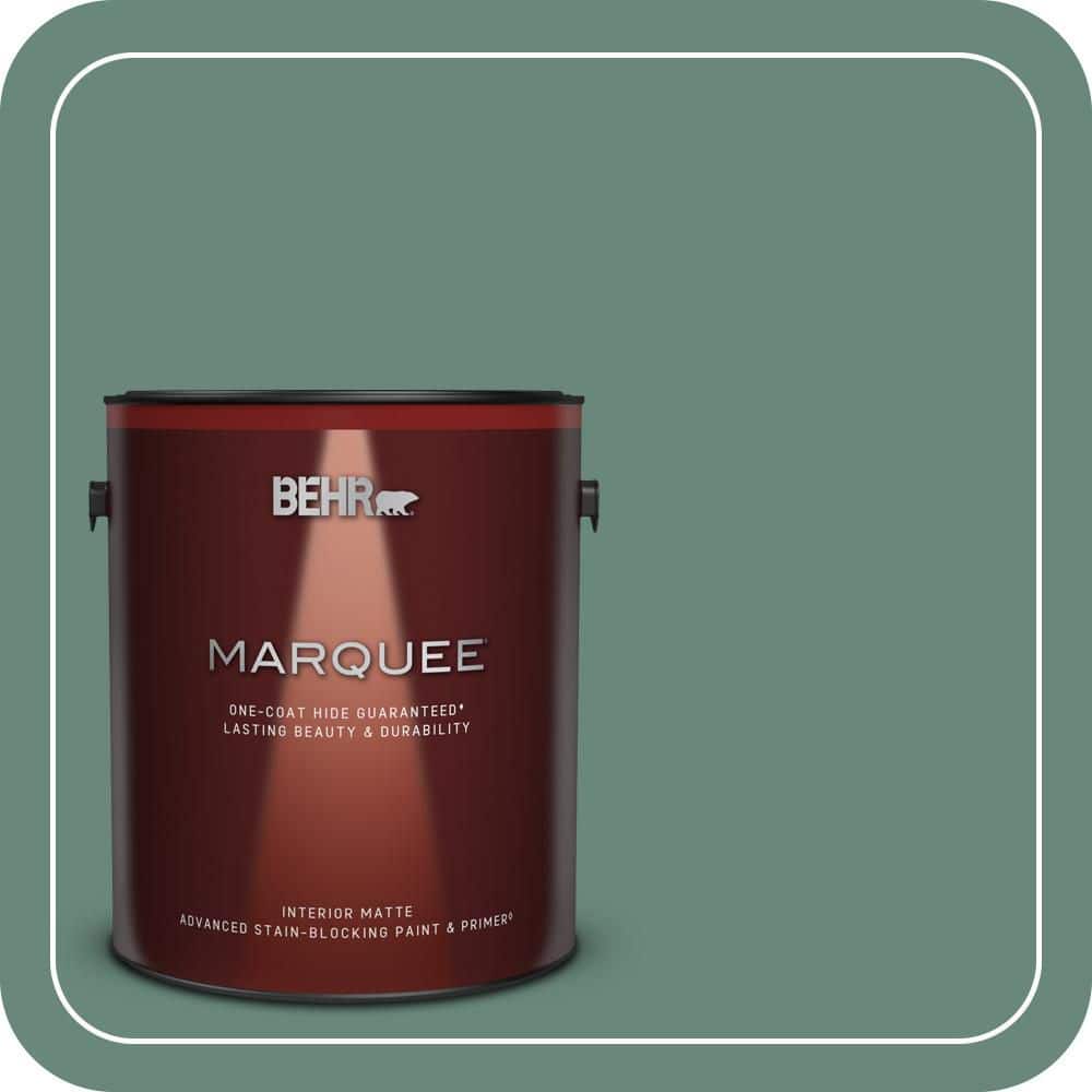 BEHR MARQUEE 1 gal. #470F-5 Garland Matte Interior Paint & Primer