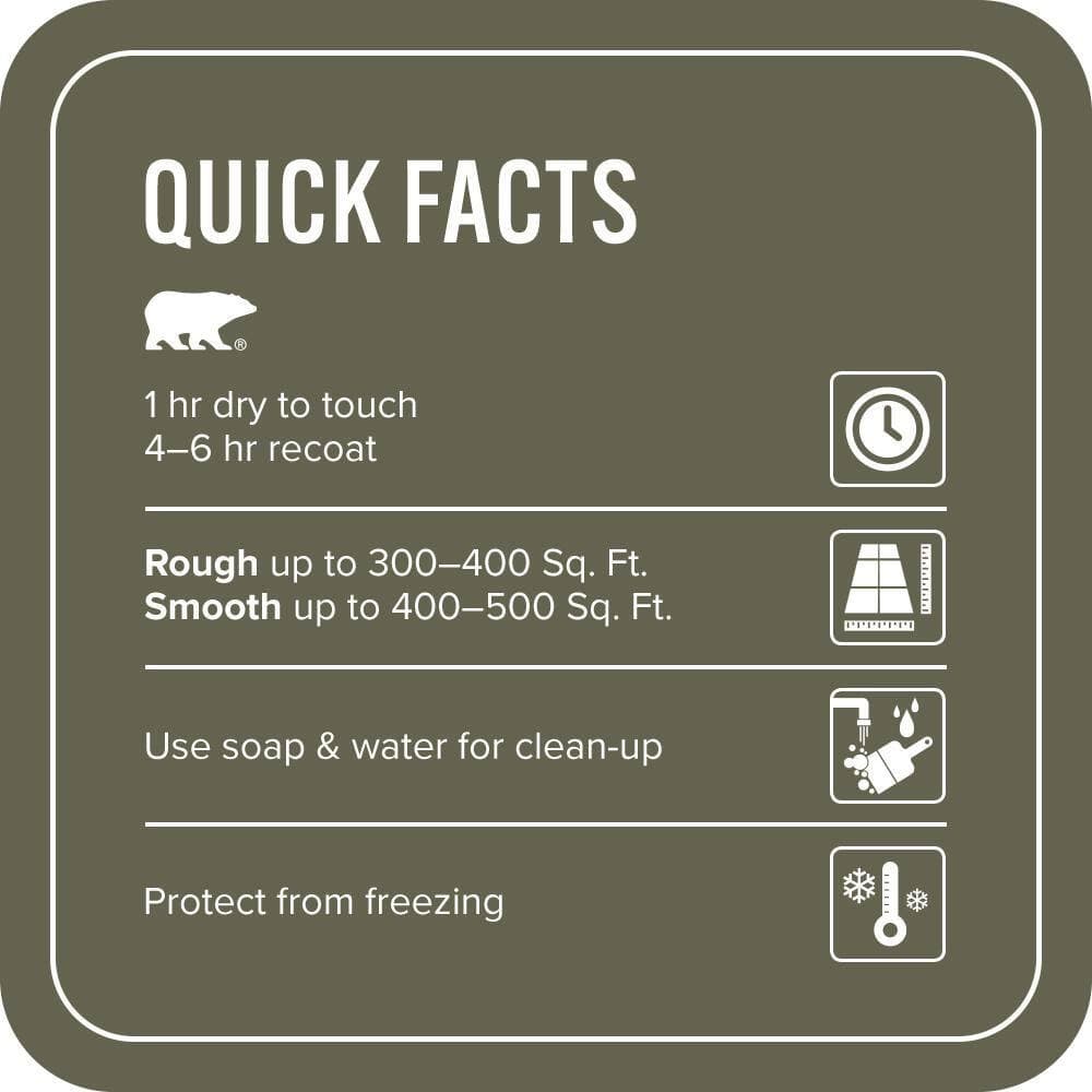 BEHR PREMIUM 1 gal. #N350-7A Mountain Olive Self-Priming 1-Part Epoxy Satin Interior/Exterior Concrete and Garage Floor Paint (4)