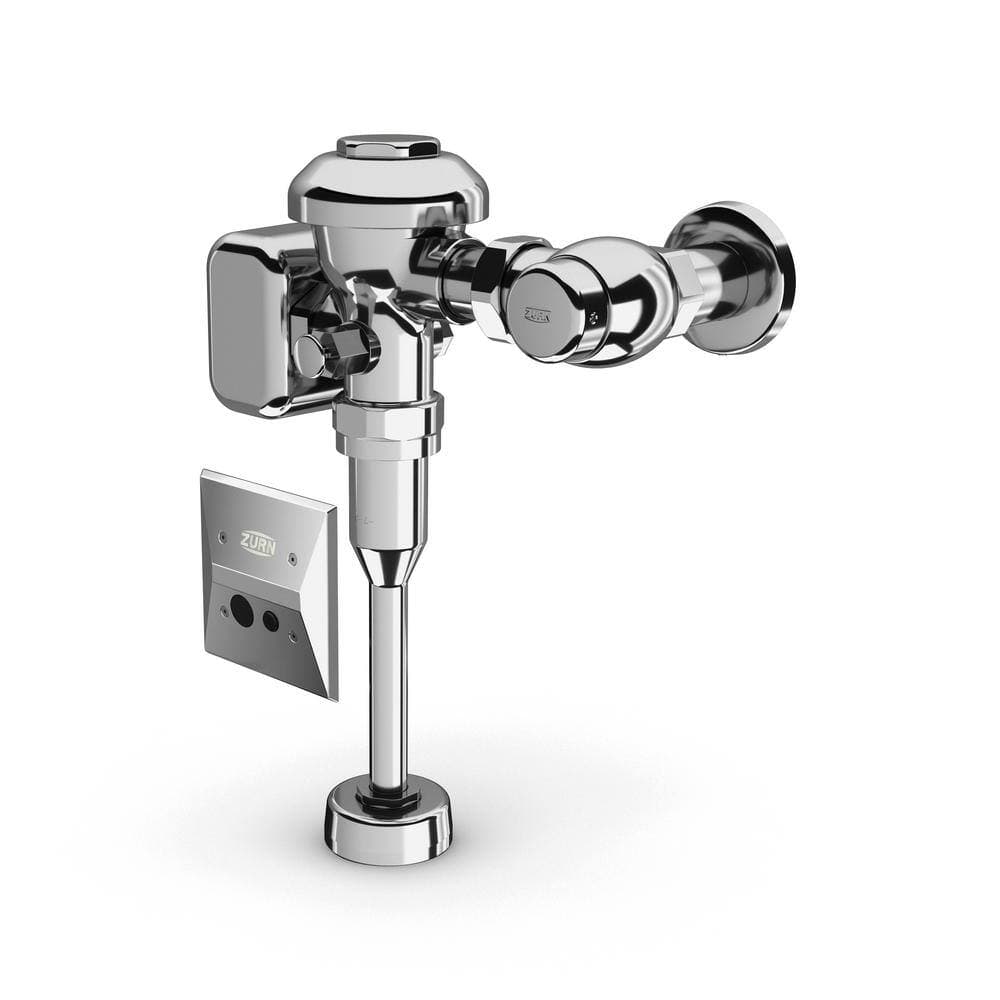 Zurn 11-1/2 in. Rough-in and 3/4 in. Top Spud 0.5 GPF AquaVantage ZEMS Exposed Hardwired Sensor Flush Valve in Chrome (2)