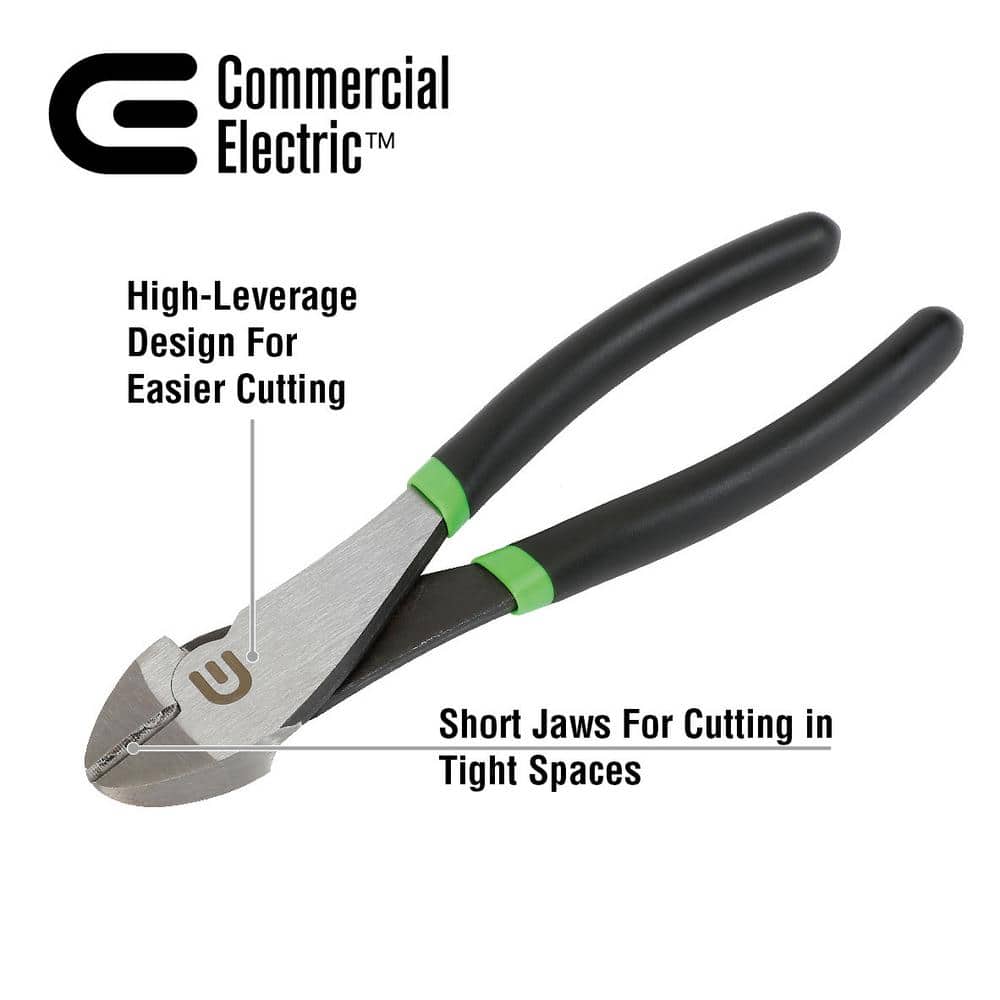 Commercial Electric 7 in. Diagonal Wire Cutting Pliers (2)