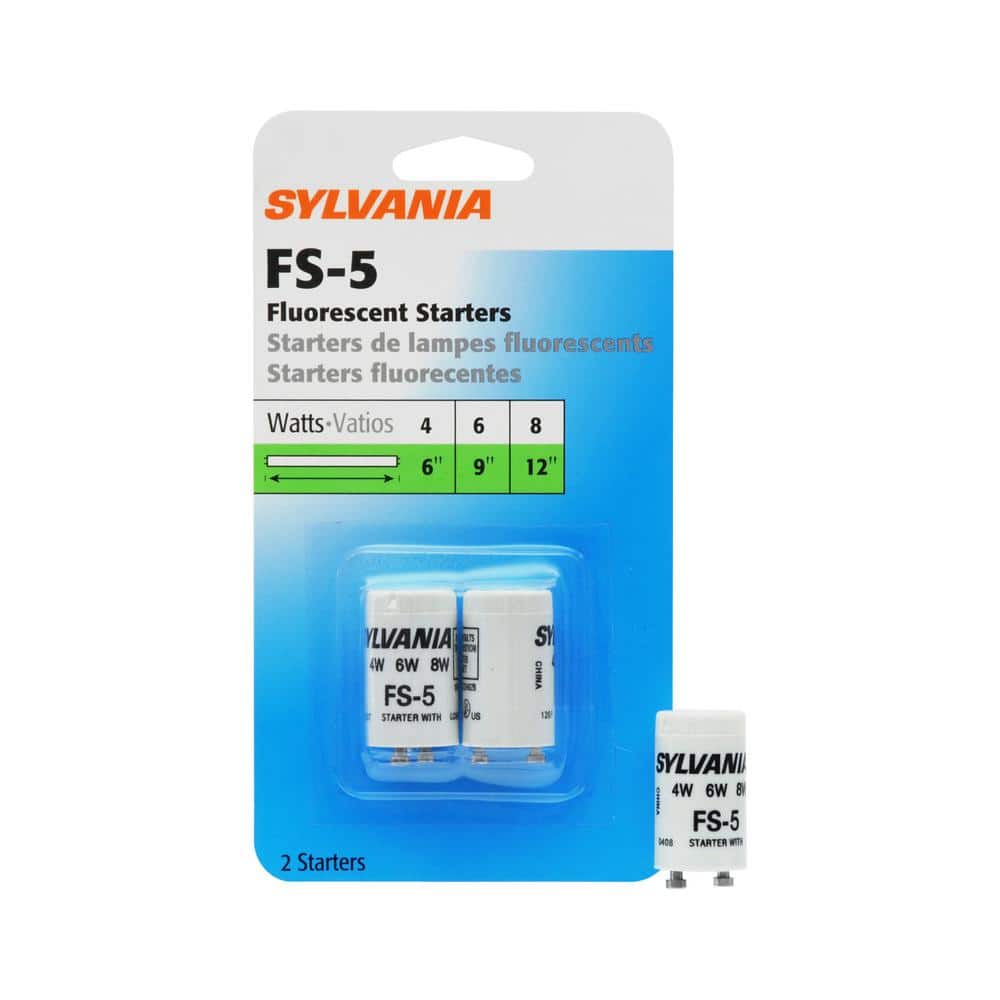 Sylvania Starters for Fluorescent Lamps (2-Pack) (4)
