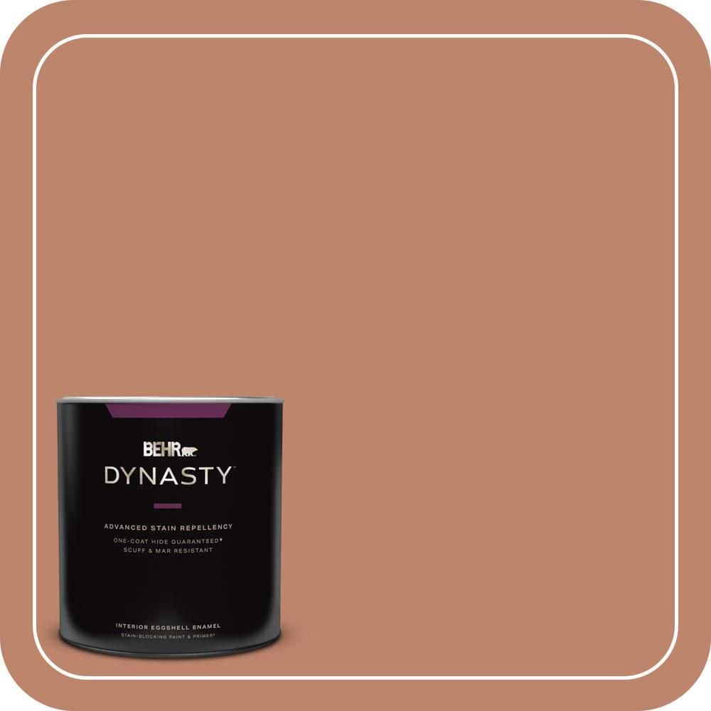 BEHR DYNASTY 1 qt. #QE-03 Clay Ground Eggshell Enamel Interior Stain-Blocking Paint & Primer
