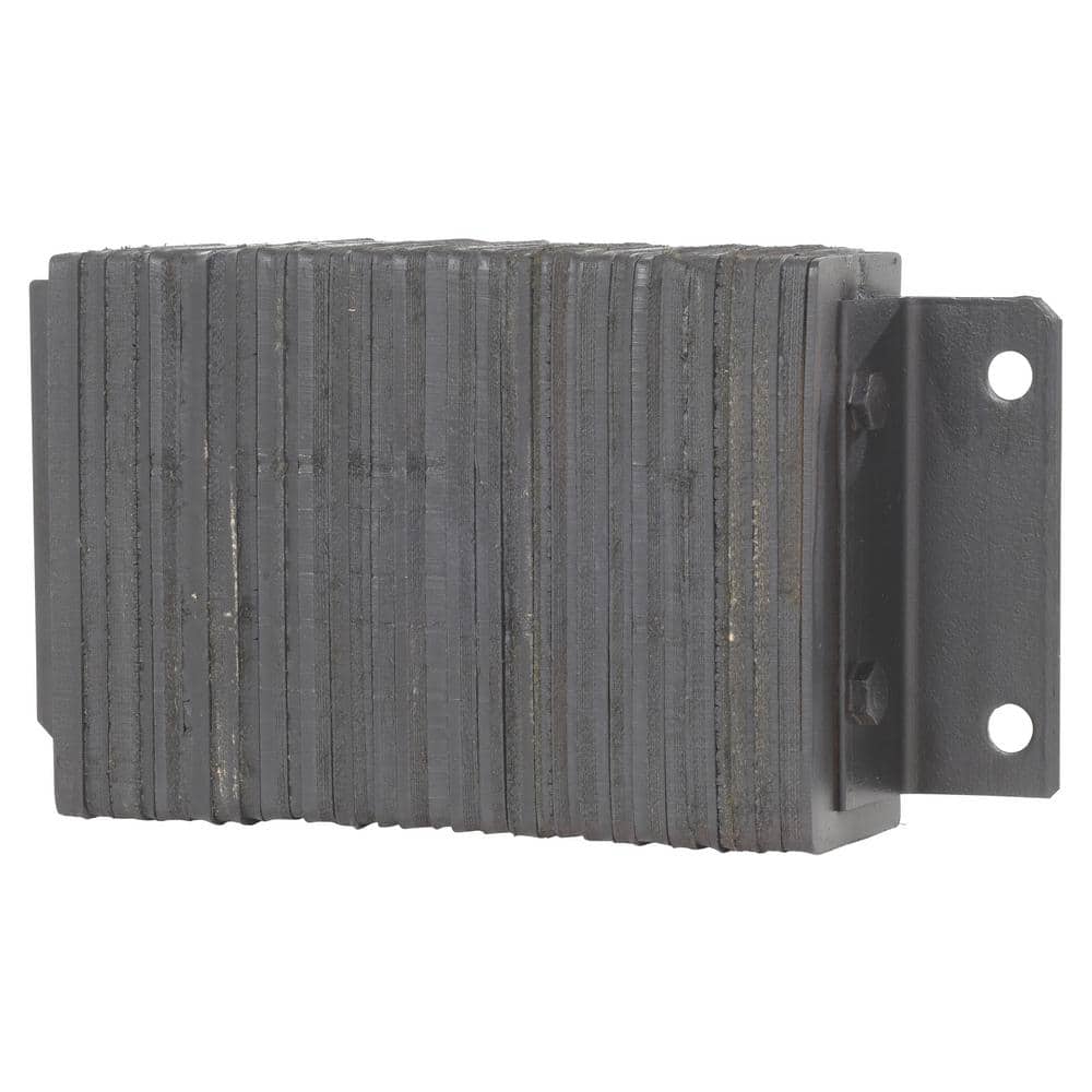 Vestil 4.5 in. x 15 in. x 10 in. Laminated Dock Bumper (2)