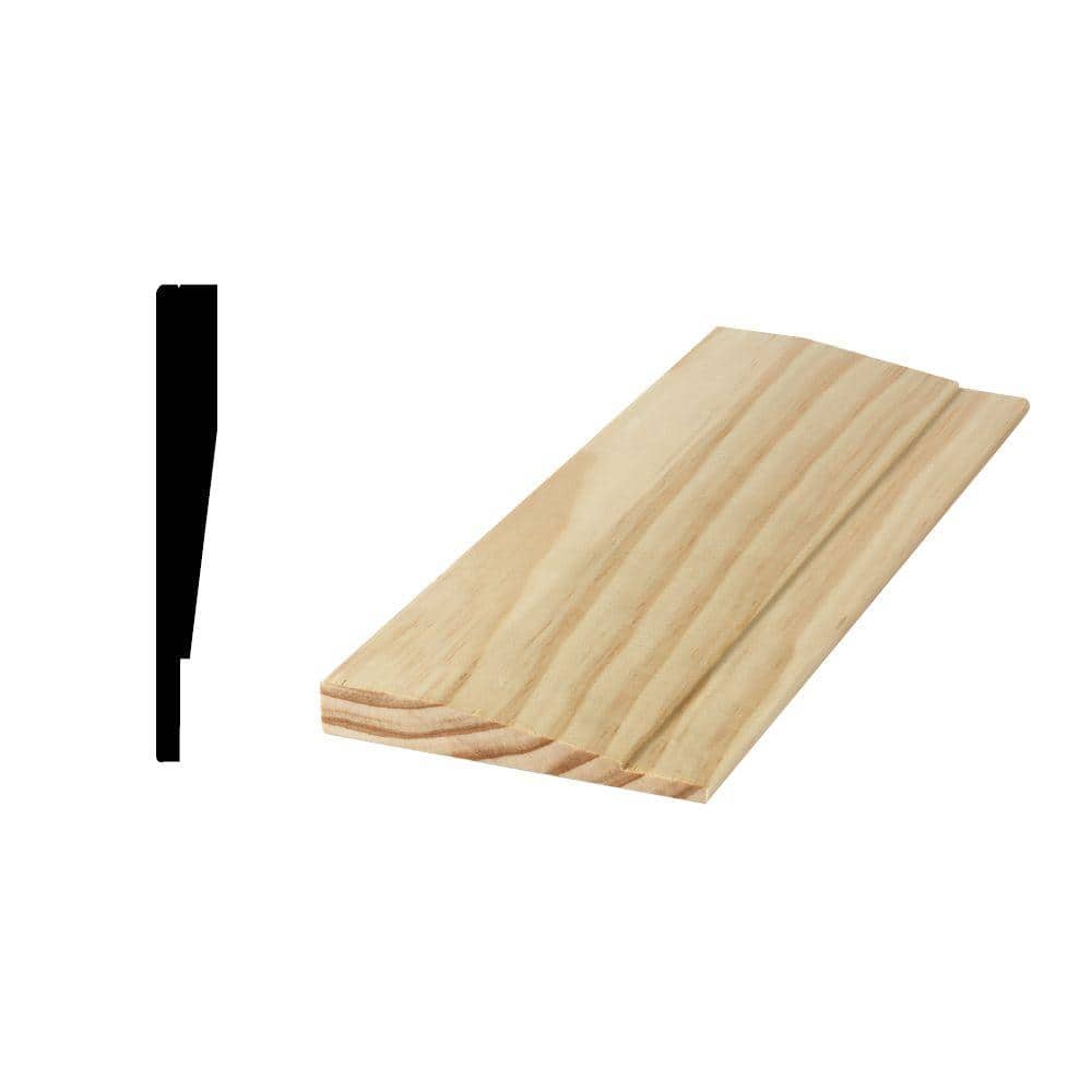 Woodgrain Millwork 11/16 in. x 4-1/2 in. x 81-11/16 in. Finger-Jointed Split Jamb Extender B Side Member (1)