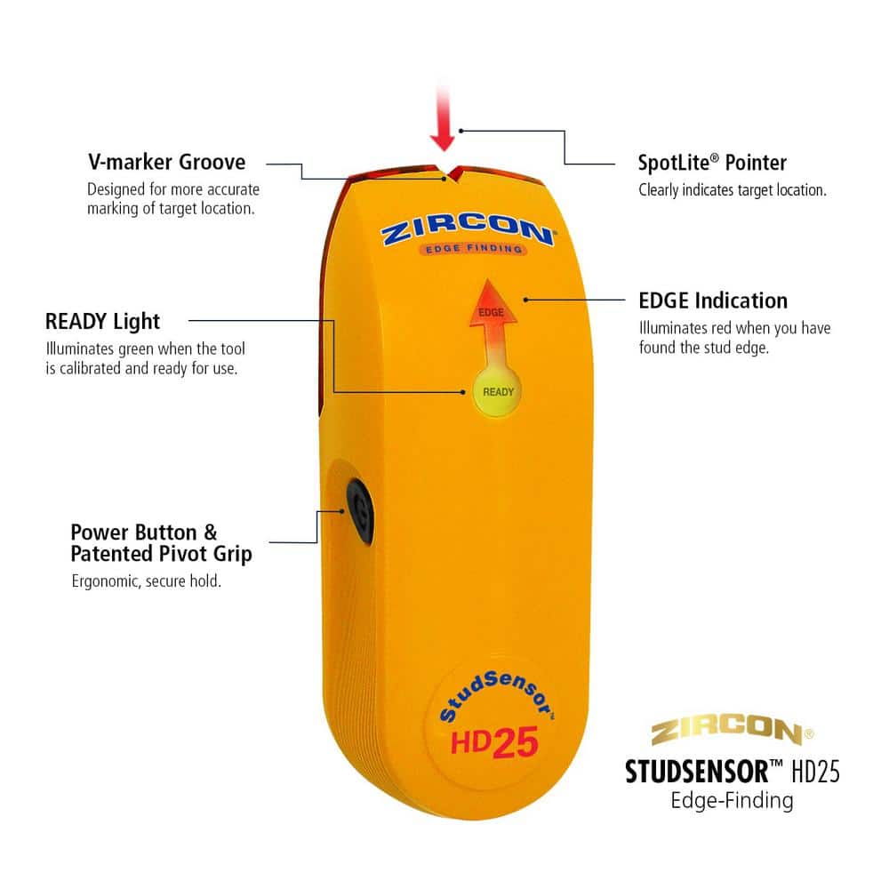 Zircon StudSensor HD25 Stud Finder (2)