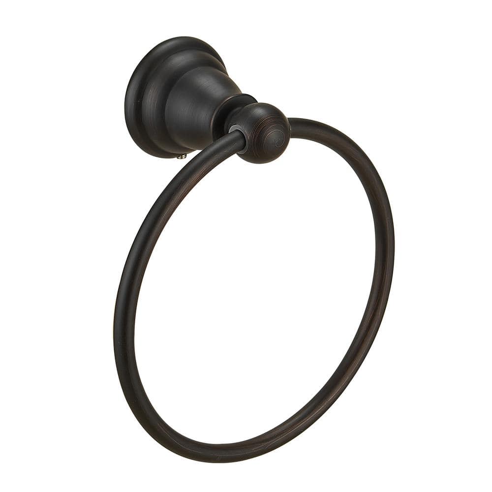 BWE Traditional Wall Mounted Towel Ring Bathroom Accessories Hardware in Oil Rubbed Bronze (1)