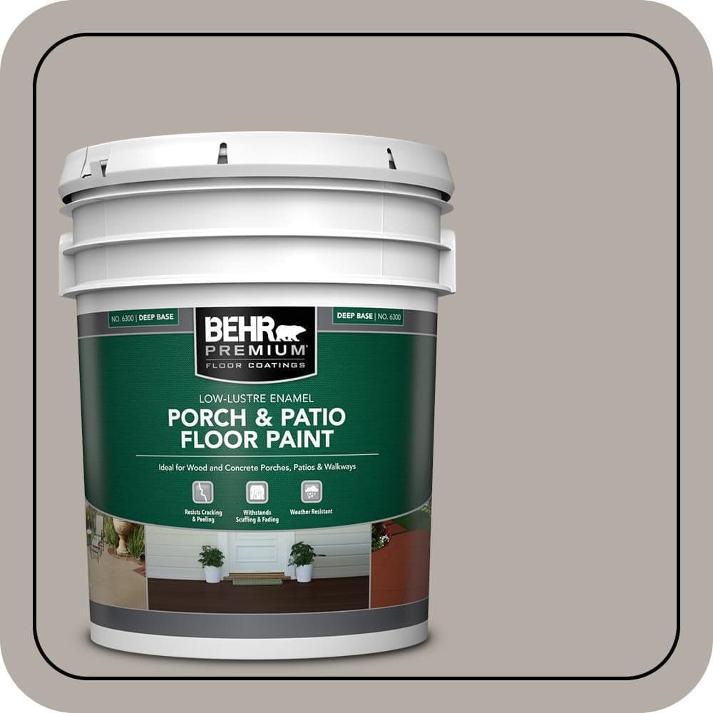 BEHR PREMIUM #BXC-16 Low-Lustre Enamel Interior/Exterior Porch and Patio Floor Paint (1)