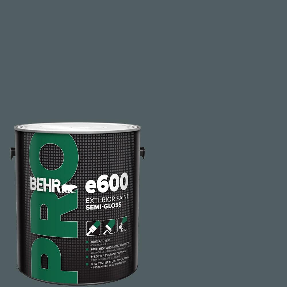 BEHR PRO 1 gal. #740F-6 Marine Magic Semi-Gloss Exterior Paint