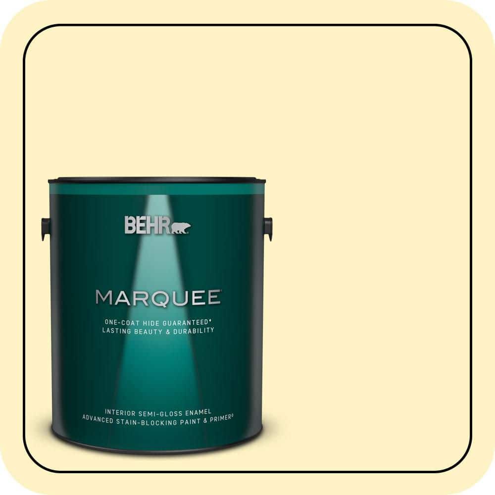 BEHR MARQUEE 1 gal. #P310-2 Natural Light Semi-Gloss Enamel Interior Paint & Primer