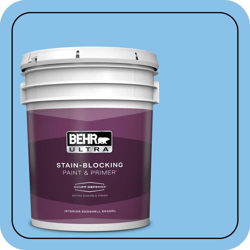 BEHR ULTRA 5 gal. #P510-3 Rhodes Extra Durable Eggshell Enamel Interior Paint & Primer