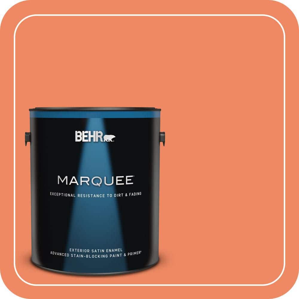 BEHR MARQUEE 1 gal. #P190-5 Orioles Satin Enamel Exterior Paint & Primer