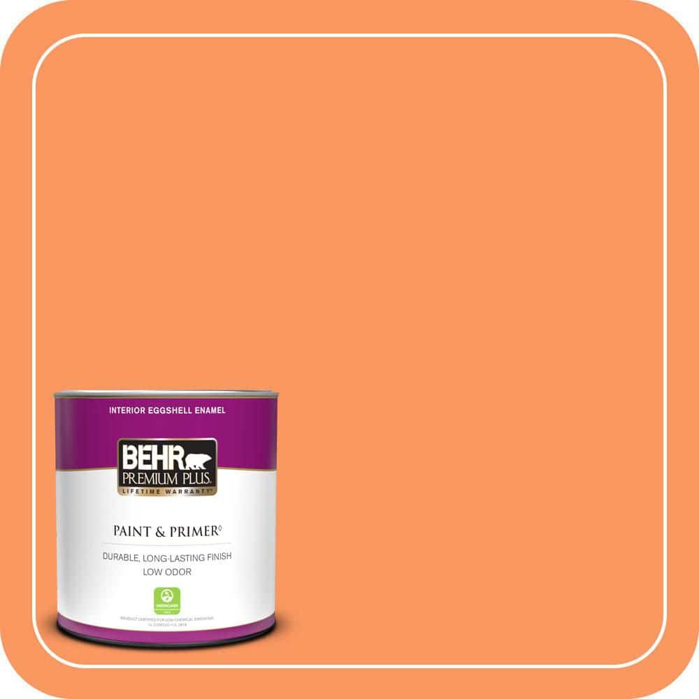BEHR PREMIUM PLUS #230B-5 Indian Paint Brush Enamel & Primer Color Sample (1)