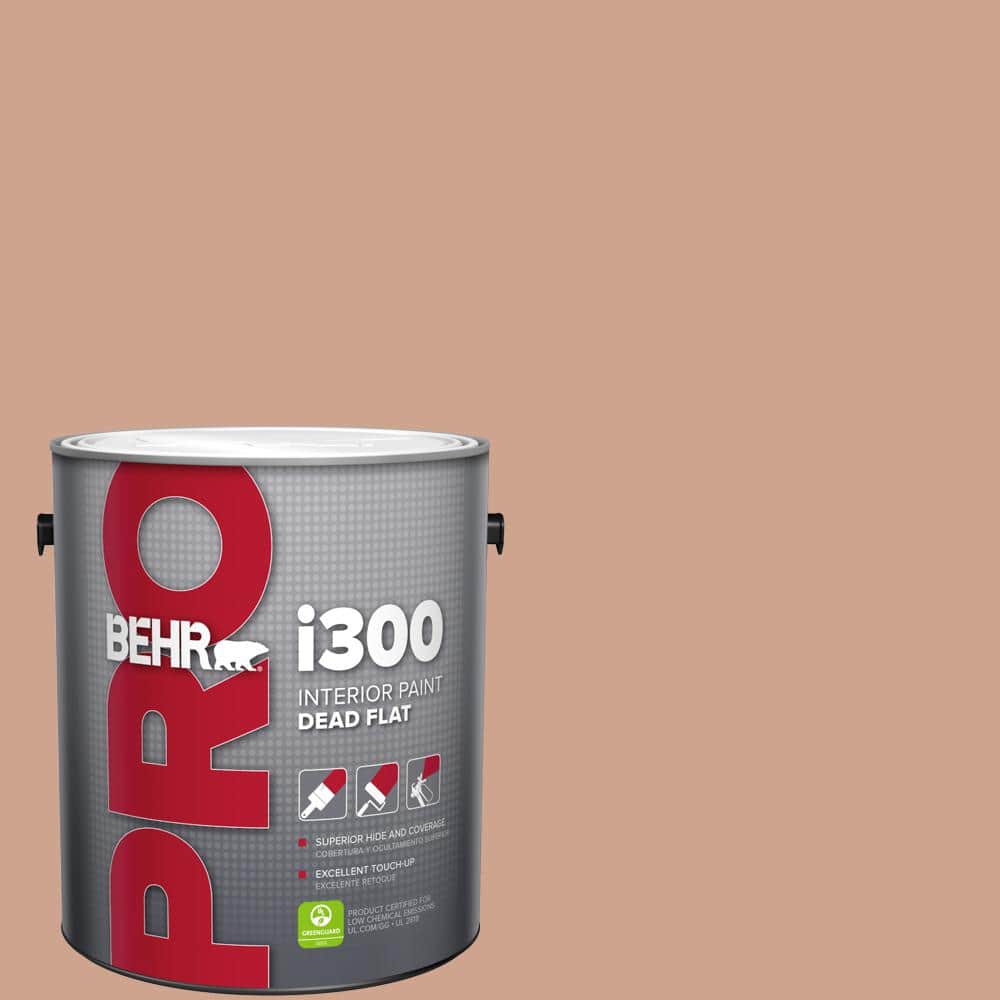 BEHR PRO 1 gal. #230F-4 Autumn Malt Dead Flat Interior Paint