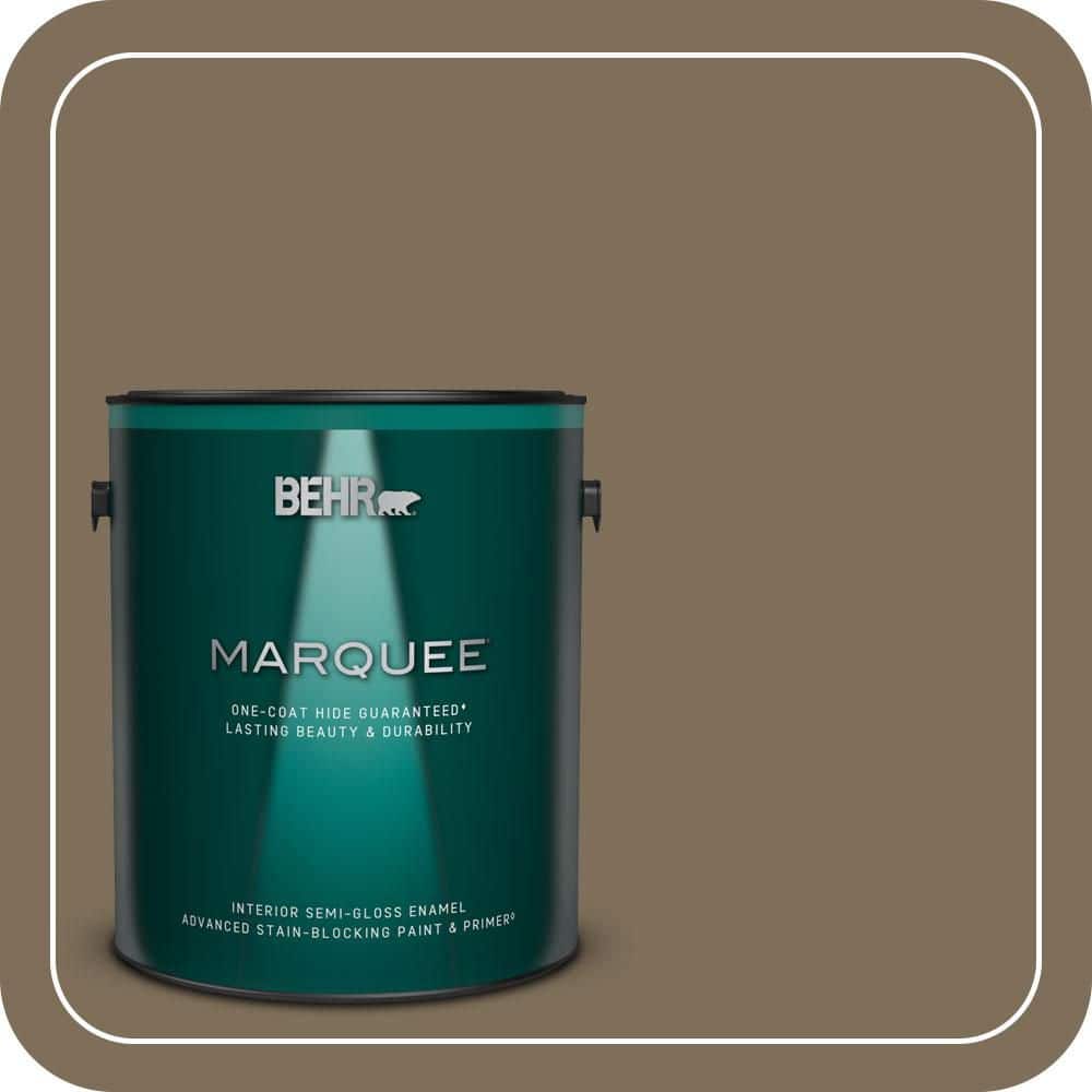 BEHR PREMIUM PLUS #710D-6 Butternut Wood Enamel Low Odor & Primer (1)