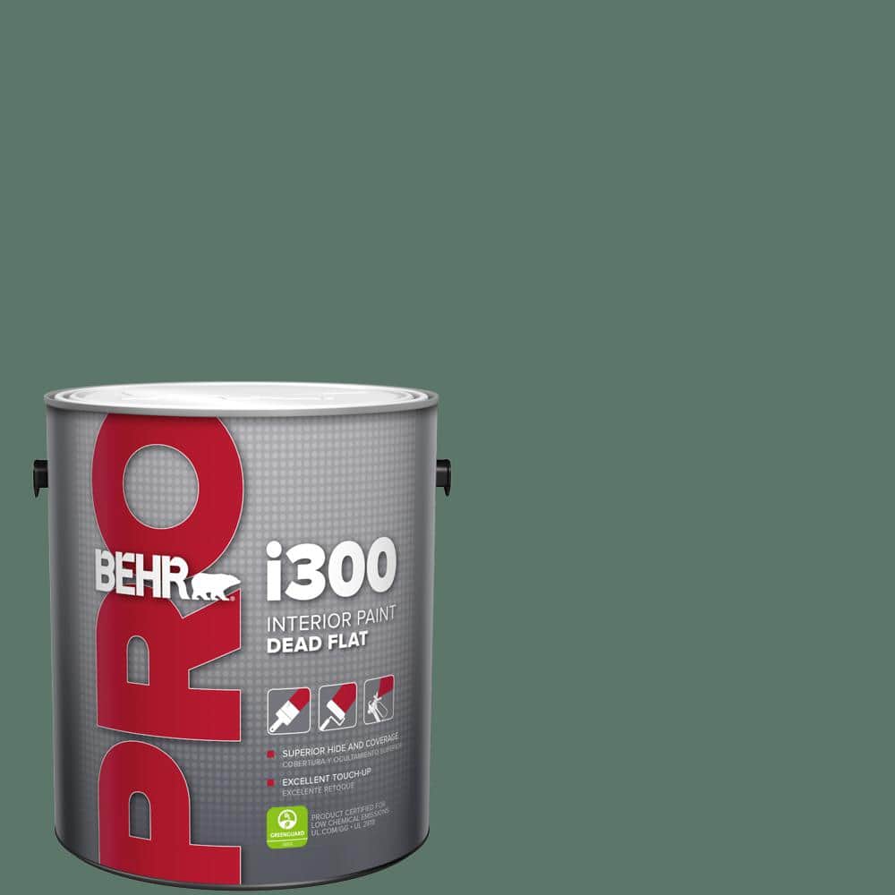BEHR PRO 1 gal. #S420-6 Pine Brook Dead Flat Interior Paint