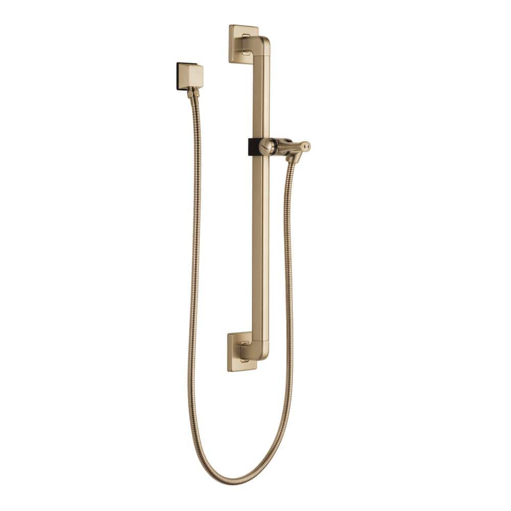Delta Gold 24 in. Adjustable Slide Bar for Handheld Showerheads in Champagne Bronze (1)