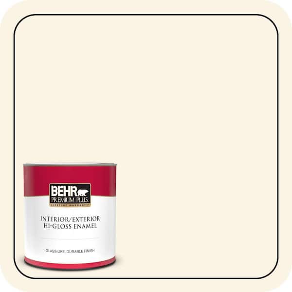 BEHR PREMIUM PLUS 1 qt. #PWL-81 Spice Delight Hi-Gloss Enamel Interior/Exterior Paint & Primer (2)