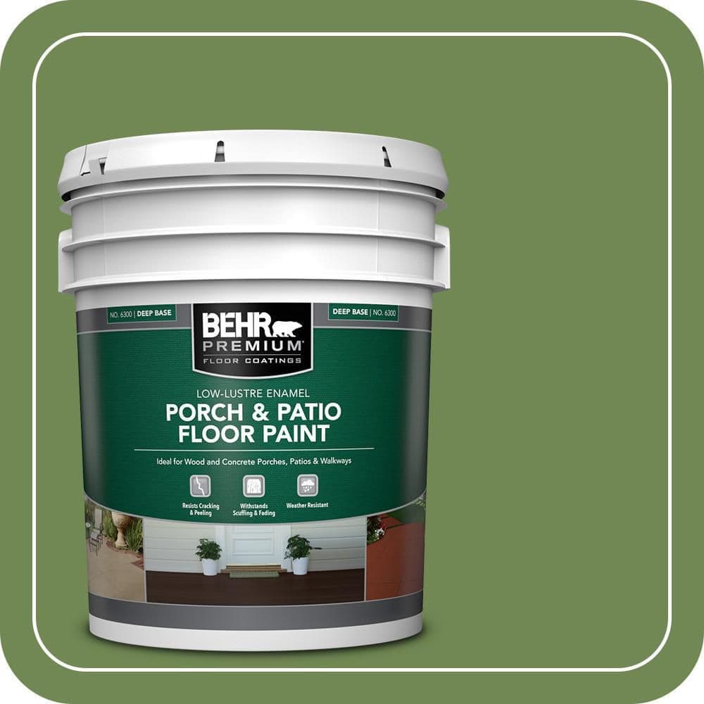 BEHR PREMIUM #M370-6 Low-Lustre Enamel Interior/Exterior Porch and Patio Floor Paint (1)