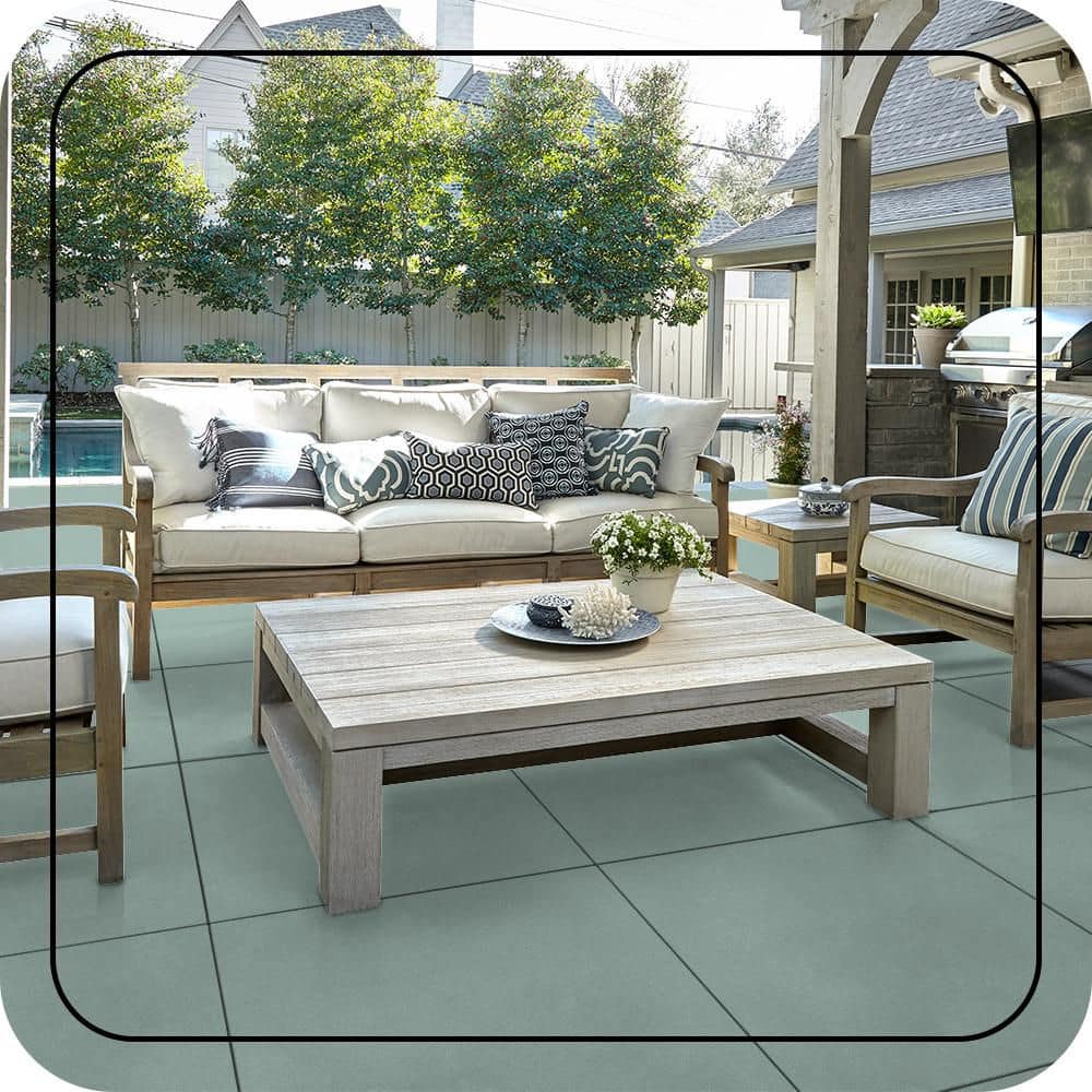BEHR PREMIUM #BXC-85 Textured Low-Lustre Enamel Interior/Exterior Porch and Patio Anti-Slip Floor Paint (3)