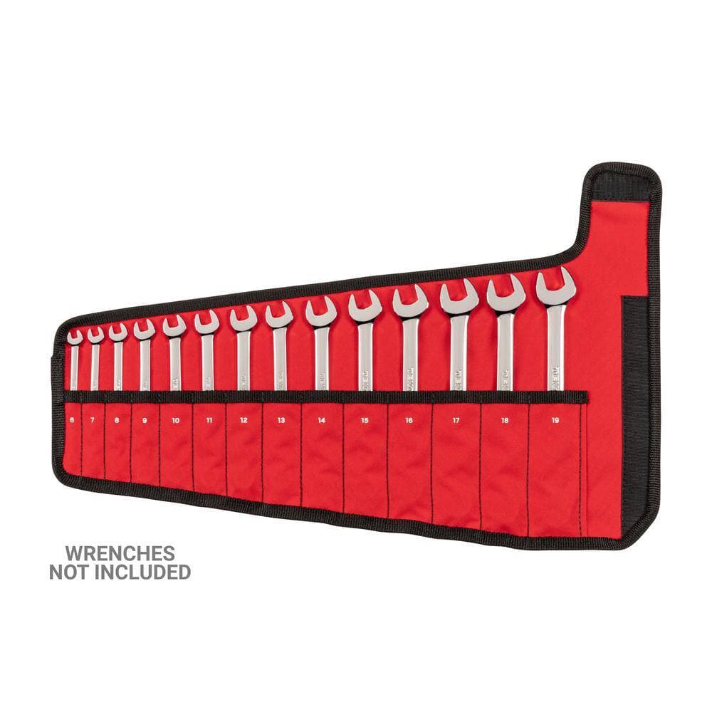 TEKTON 6-19 mm 14-Tool Combination Wrench Pouch (2)