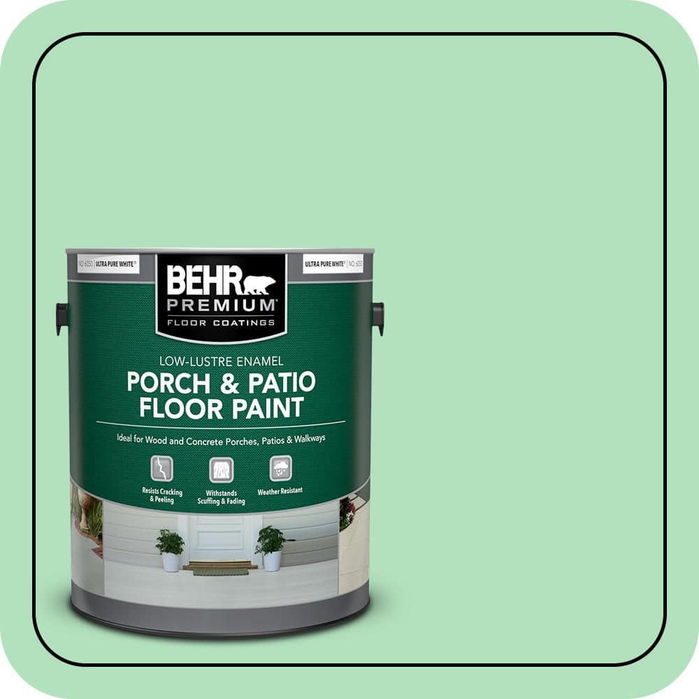 BEHR PREMIUM #P400-3 Textured Low-Lustre Enamel Interior/Exterior Porch and Patio Anti-Slip Floor Paint (1)