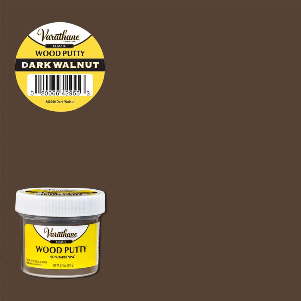 Varathane 3.75 oz. Dark Walnut Wood Putty
