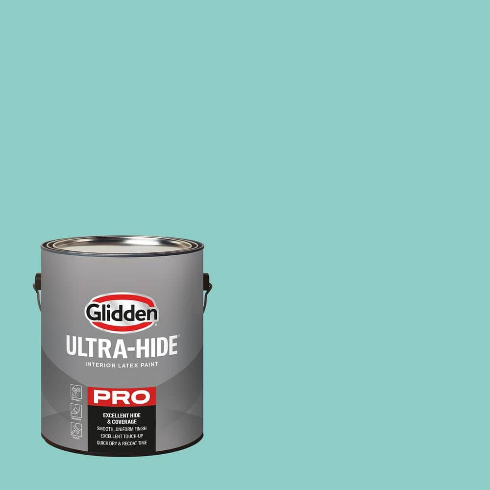 Glidden Ultra-Hide 1 gal. PPG1231-4 Tropical Holiday Eggshell Interior Paint