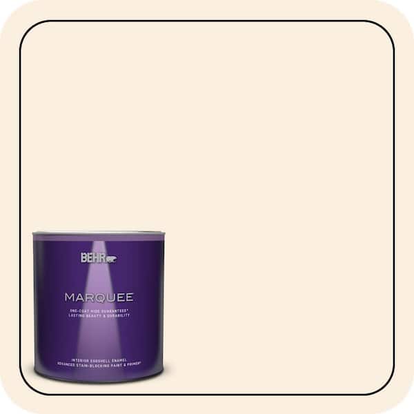 BEHR MARQUEE 1 qt. #PWN-24 Soft Gossamer Eggshell Enamel Interior Paint & Primer (2)