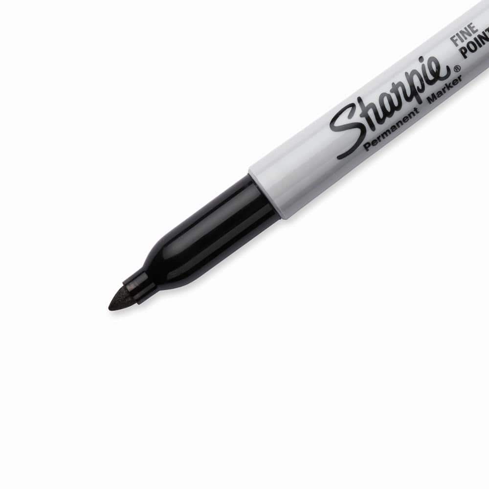 Sharpie Fine Point Permanent Marker, Black (2-Pack) (2)