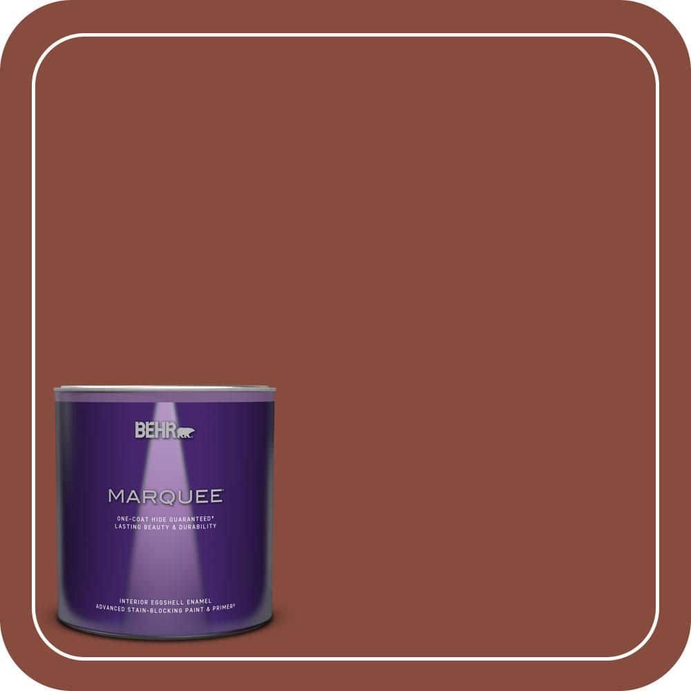 BEHR MARQUEE 1 qt. #PMD-42 Mission Tile Eggshell Enamel Interior Paint & Primer