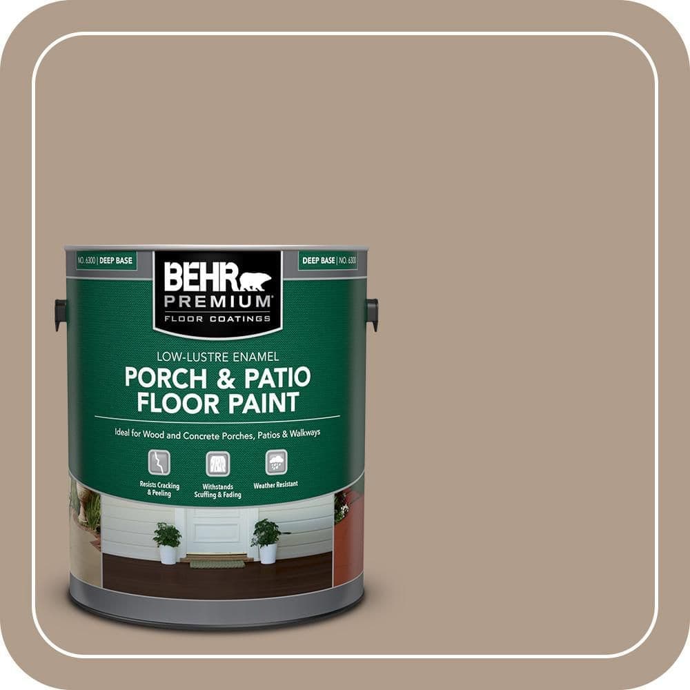 BEHR PREMIUM #BNC-14 Textured Low-Lustre Enamel Interior/Exterior Porch and Patio Anti-Slip Floor Paint