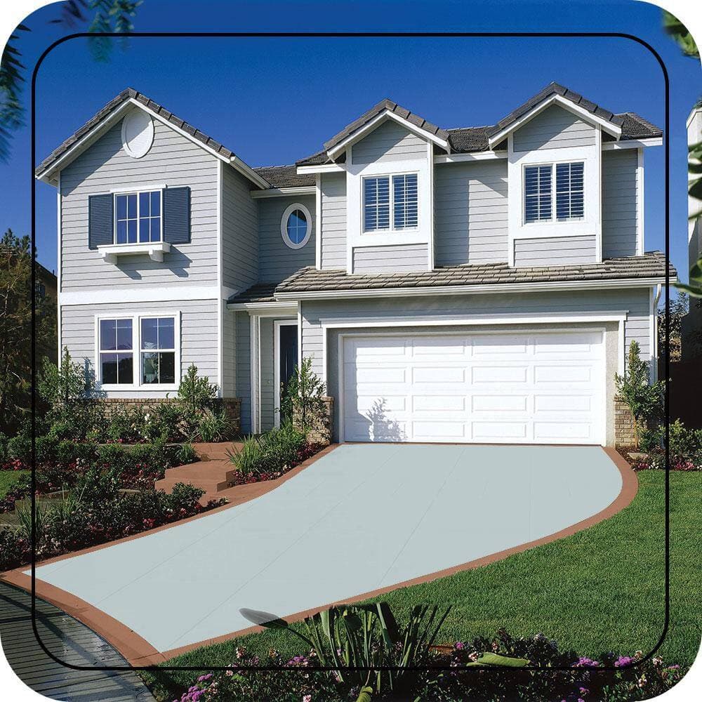 BEHR PREMIUM 1 gal. #S450-1 Beach Foam Self-Priming 1-Part Epoxy Satin Interior/Exterior Concrete and Garage Floor Paint (4)