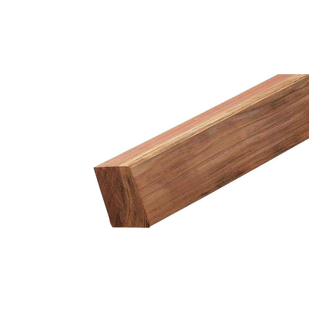 Unbranded Construction Common Redwood Lumber (Common: 4 in. x 4 in. x 8 ft.; Actual: 3.375 in. x 3.375 in. x 8 ft.)