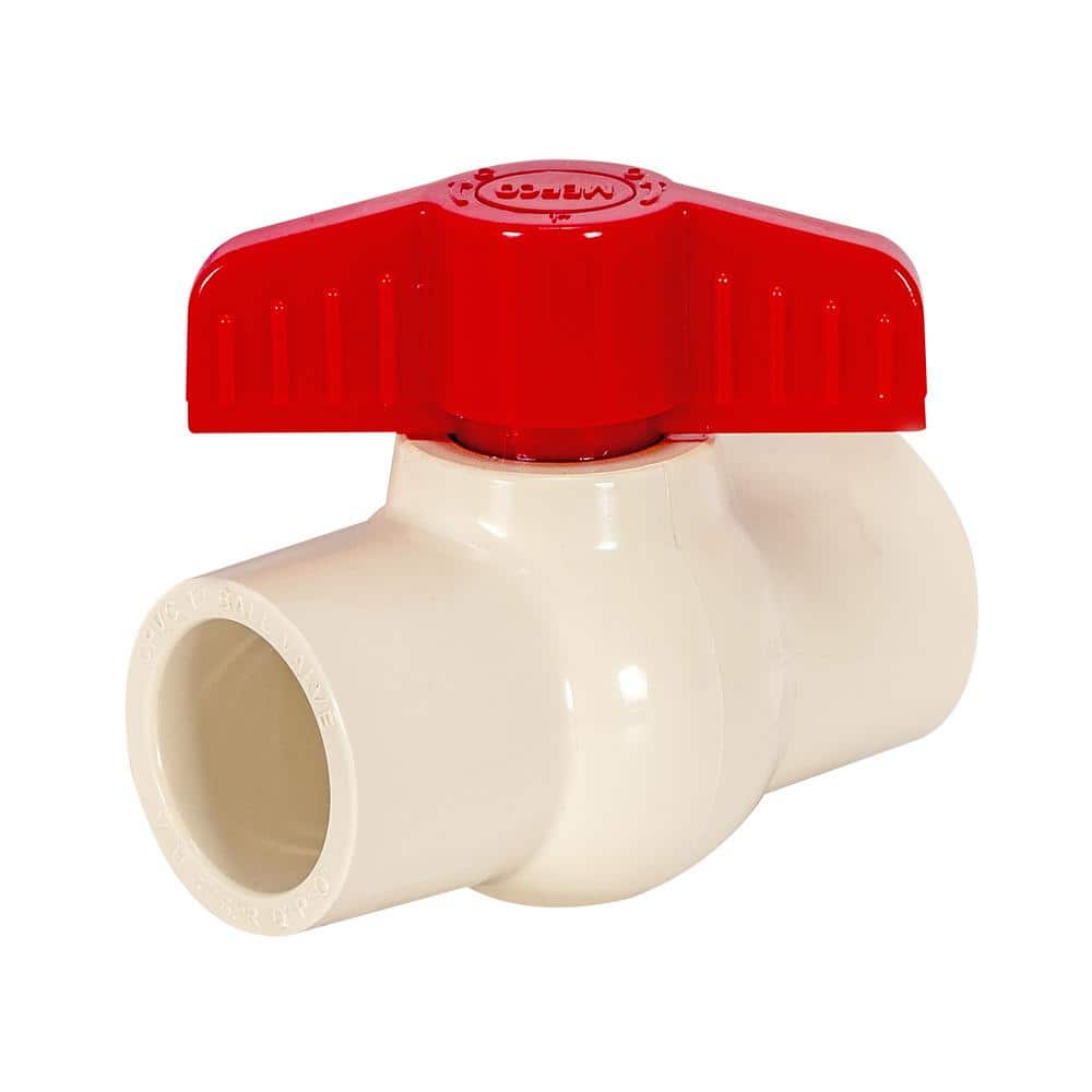 EASTMAN 1 in. Slip x 1 in. Slip Sch. 80 CPVC Ball Valve