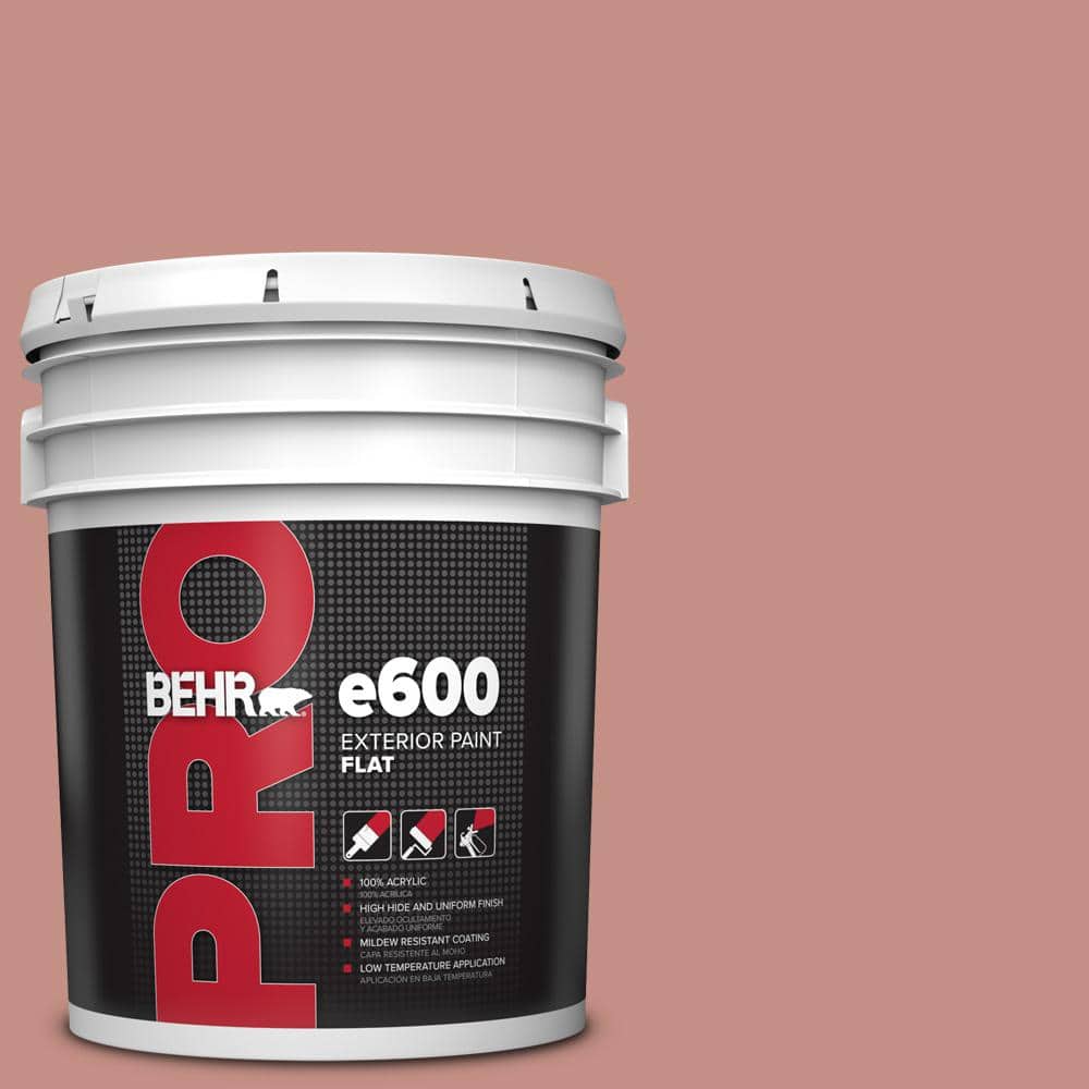 BEHR PRO 5 gal. #S160-4 Portuguese Dawn Flat Exterior Paint