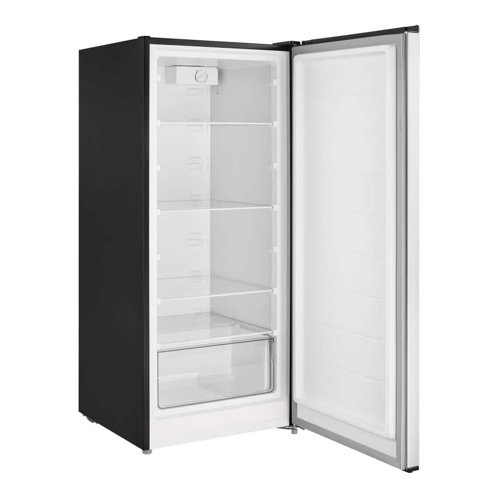 Vissani 7.1 cu. ft. Manual Defrost Convertible Upright Freezer in Stainless Steel Look, Garage Ready (4)