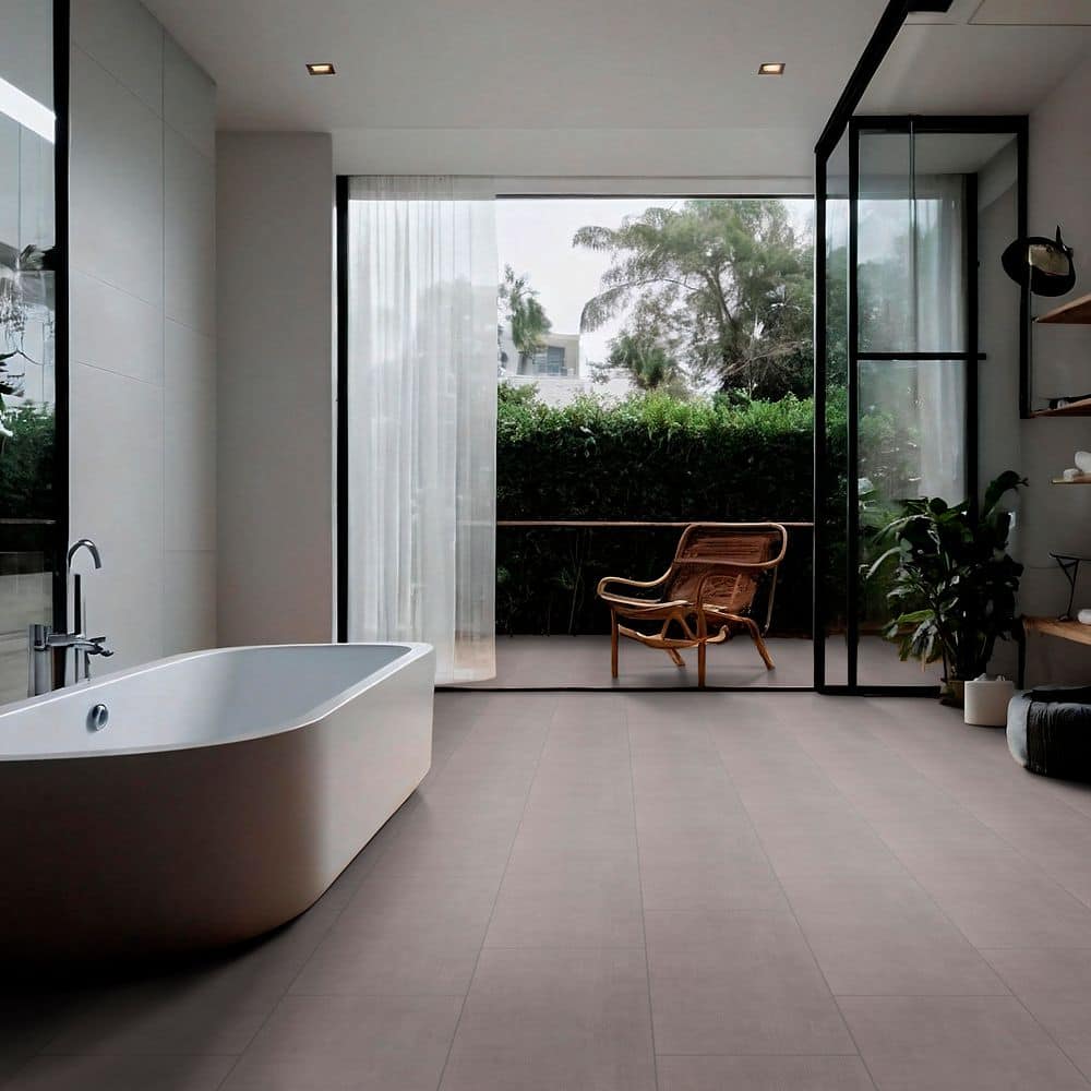 MSI Cementino Gray 12 in. x 24 in. Matte Porcelain Floor and Wall Tile (2 sq. ft./Each) (3)