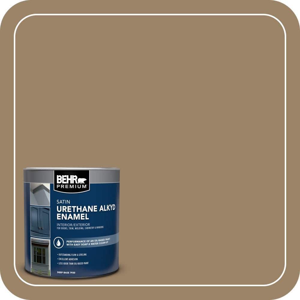 BEHR PREMIUM 1 qt. #PPU7-04 Collectible Satin Enamel Urethane Alkyd Interior/Exterior Paint (1)